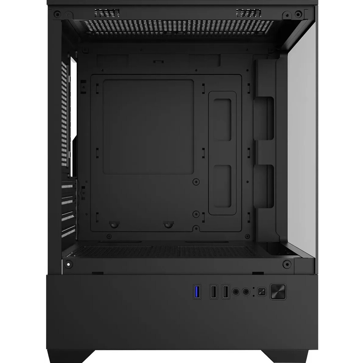 Корпус Accord ACC-UE2B TG OFFICE PRO черный без БП mATX 2xUSB2.0 1xUSB3.0 1xUSB3.1 audio