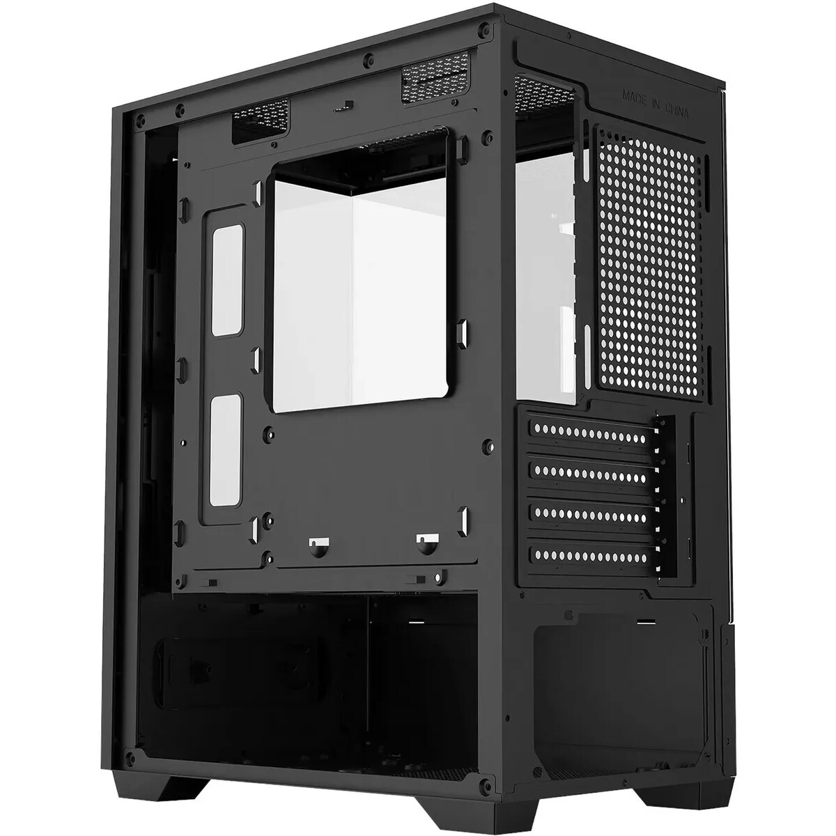 Корпус Accord ACC-UE2B TG OFFICE PRO черный без БП mATX 2xUSB2.0 1xUSB3.0 1xUSB3.1 audio
