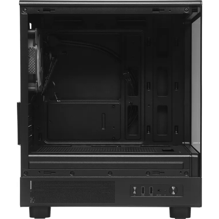 Корпус Accord ACC-UE2B TG OFFICE PRO черный без БП mATX 2xUSB2.0 1xUSB3.0 1xUSB3.1 audio