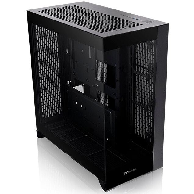 Корпус Accord ACC-EL1B TG черный без БП ATX 2xUSB2.0 1xUSB3.1 audio