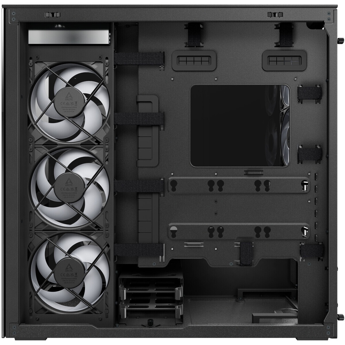 Корпус Accord ACC-EL1B TG черный без БП ATX 2xUSB2.0 1xUSB3.1 audio