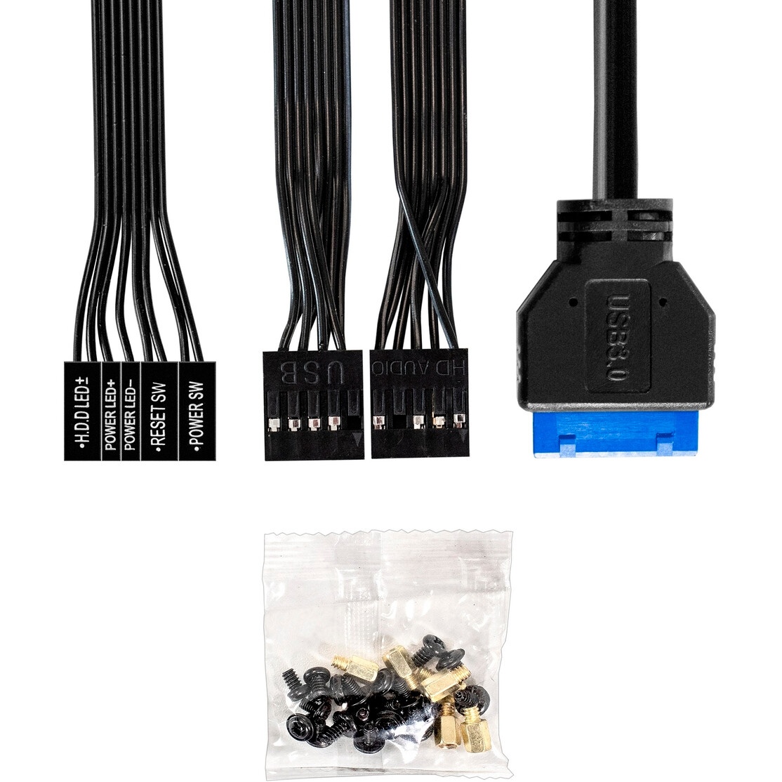 Корпус Accord ACC-U02B OFFICE черный без БП mATX 2xUSB2.0 2xUSB3.0 2xUSB3.1 audio