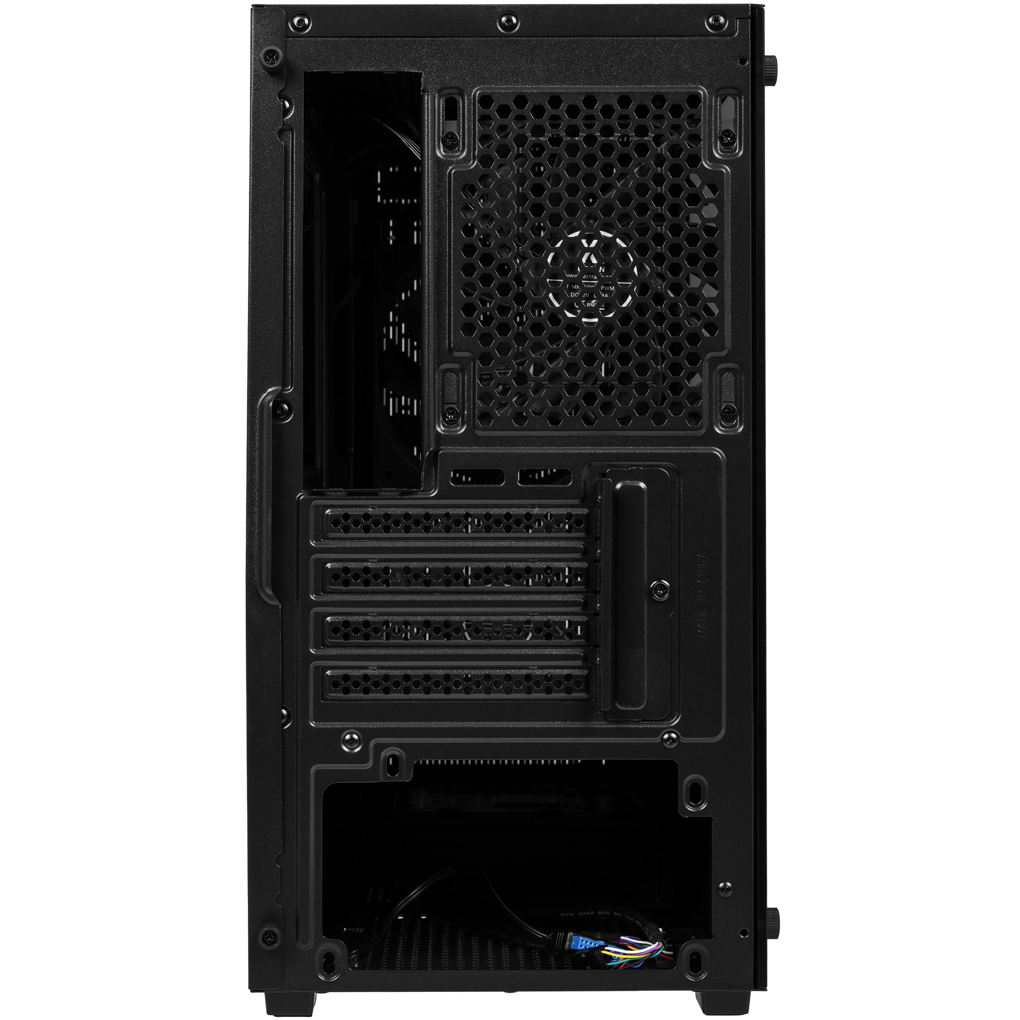 Компьютерный корпус XASTRA A307M 3BK Black mATX/Mesh/ tempered glass / 3x120мм PWM FC black fans/ A3
