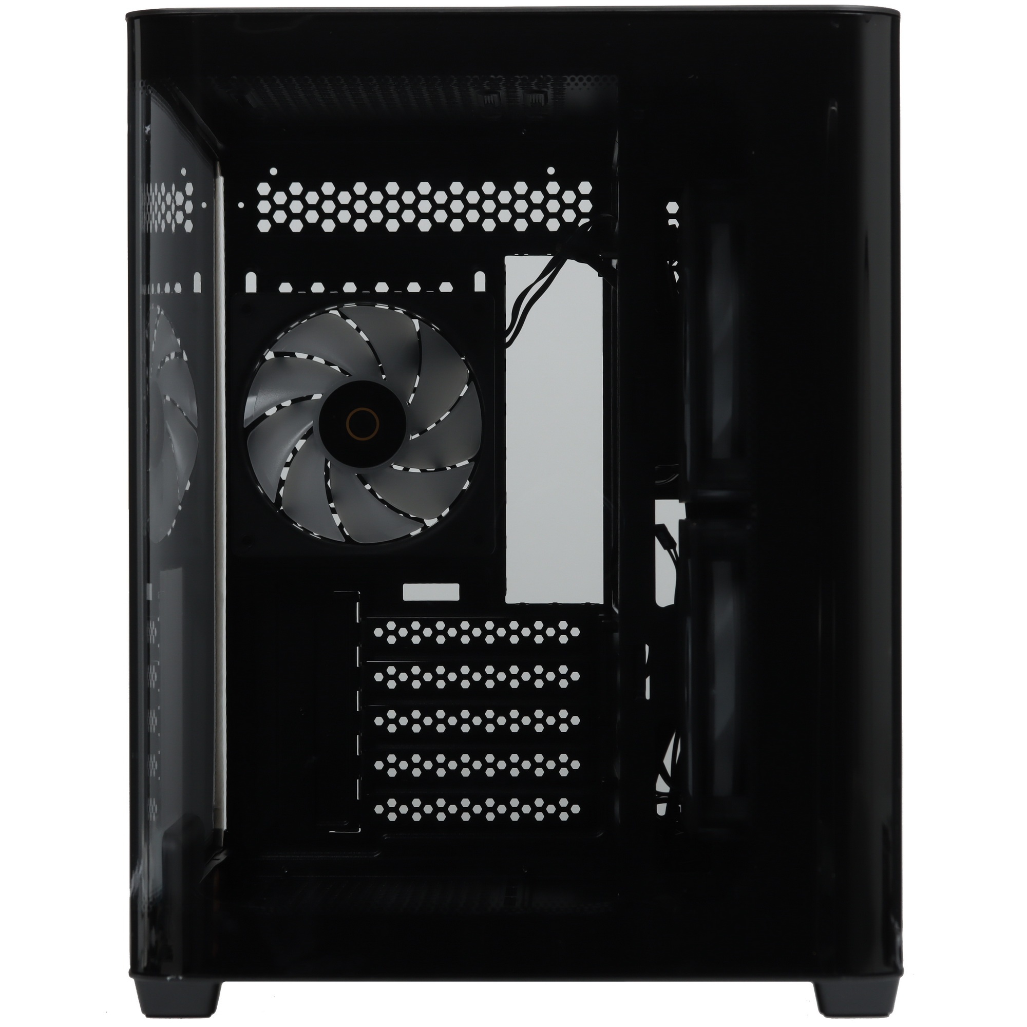 Корпус Ocypus Iota&nbsp;C50&nbsp;BK&nbsp;Curve&nbsp;ARGB&nbsp;Digital mATX без БП (Iota-C50-BKD300CD-GL)