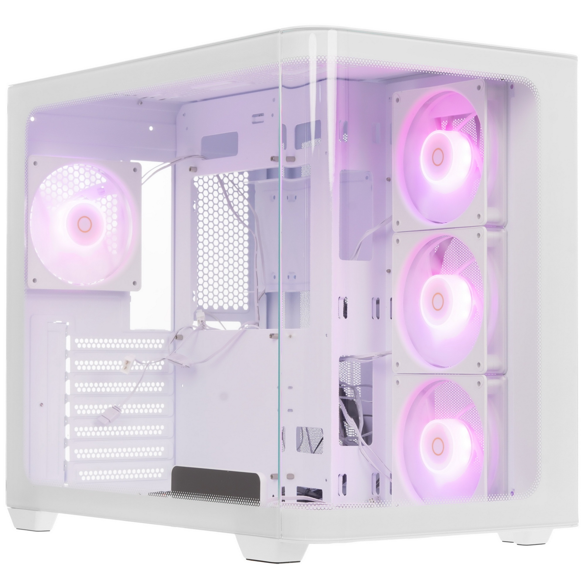 Корпус Ocypus Iota C70 WH Curve ARGB Digital ATX без БП (Iota-C70-WHD400CD-GL)