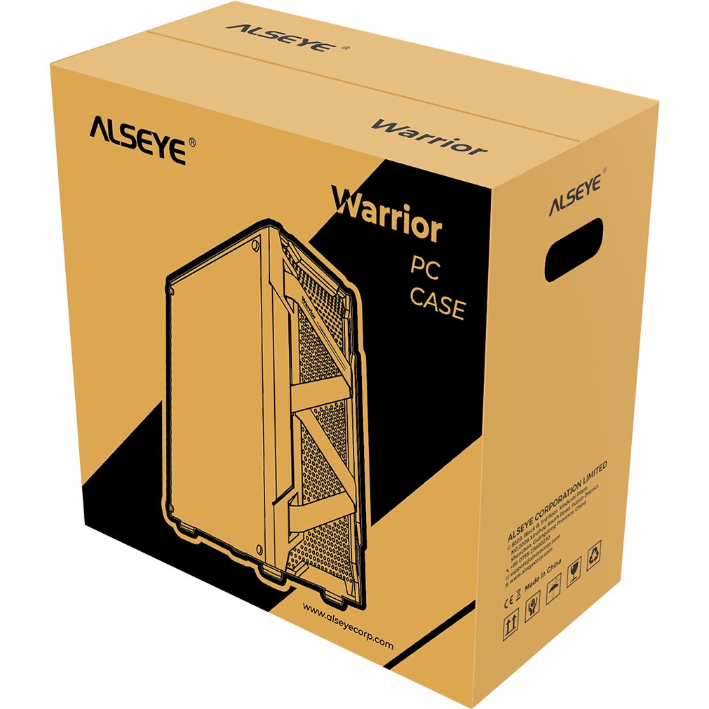 Корпус для ПК ALSEYE Audin-BK AS.07.0173