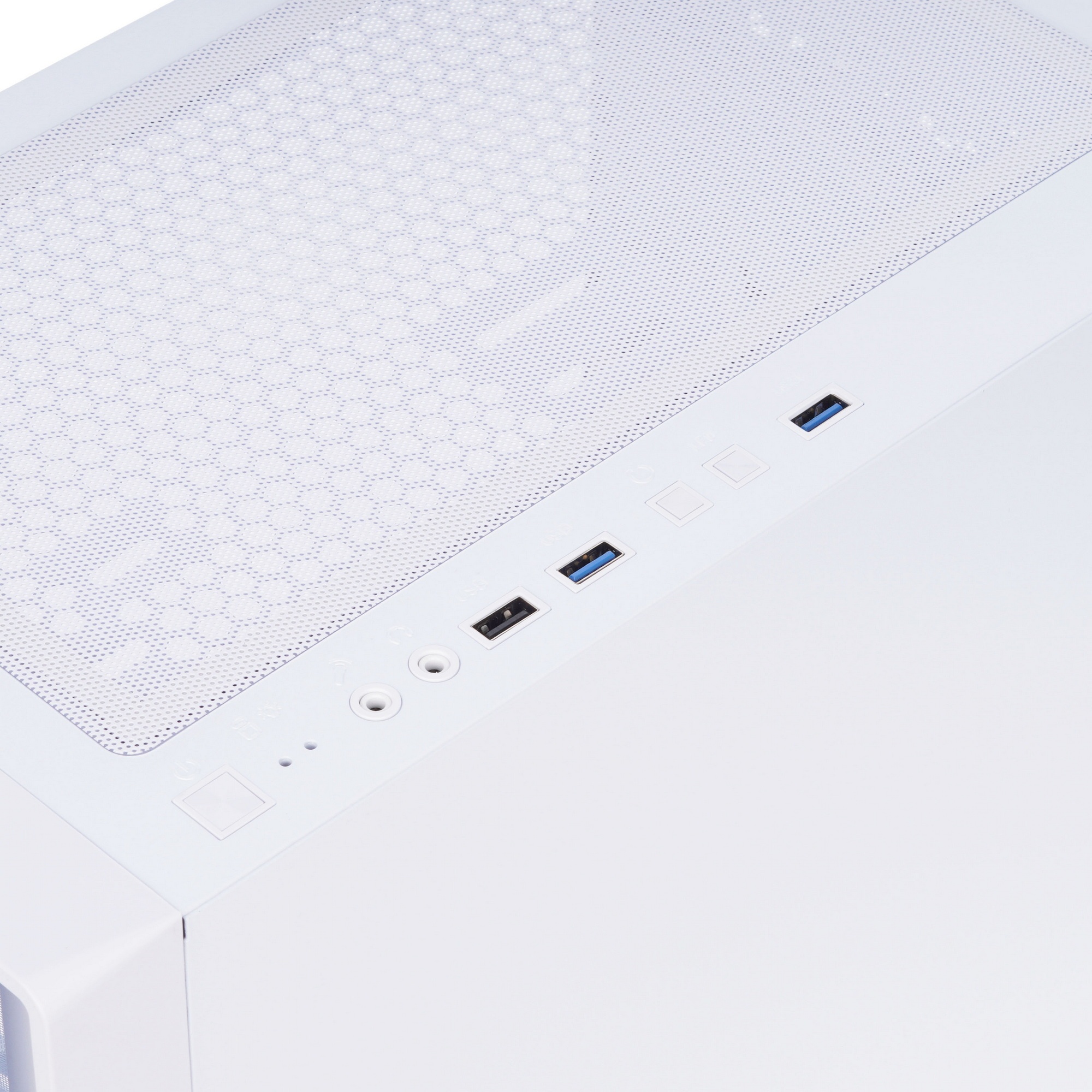 Компьютерный корпус 1STPLAYER TRILOBITE T4 MESH ARGB White, mATX, 4x120mm ARGB fans