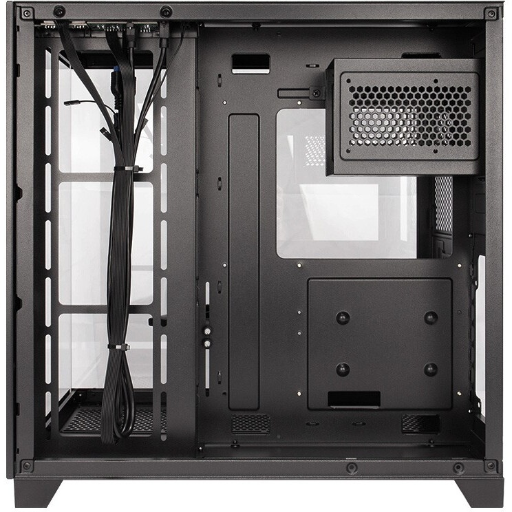 Корпус для ПК Forza FZ-G901 EATX Case, black, w/o psu,Tempered glass front panel, 2x3,5", 2x2,5",USB