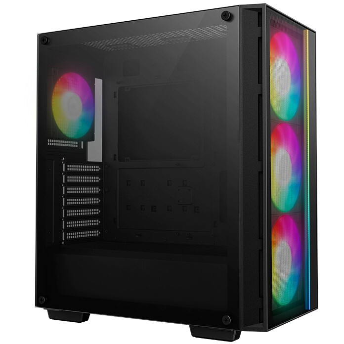 Корпус для ПК Forza FZ-G901 EATX Case, black, w/o psu,Tempered glass front panel, 2x3,5", 2x2,5",USB