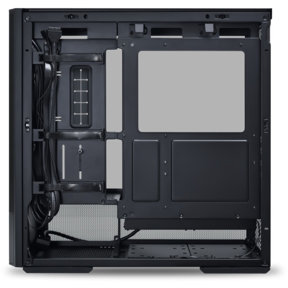 Корпус для ПК Forza FZ-G901 EATX Case, black, w/o psu,Tempered glass front panel, 2x3,5", 2x2,5",USB