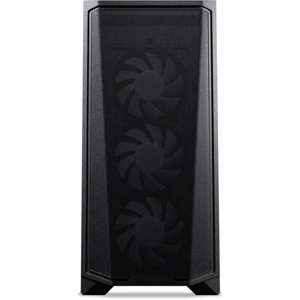 Корпус для ПК Forza FZ-G901 EATX Case, black, w/o psu,Tempered glass front panel, 2x3,5", 2x2,5",USB