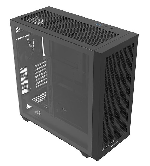 Компьютерный корпус Thermaltake AX500 черный без БП XL-ATX 14x120мм 9x140мм 2x200мм 2xUSB 3.0 audio