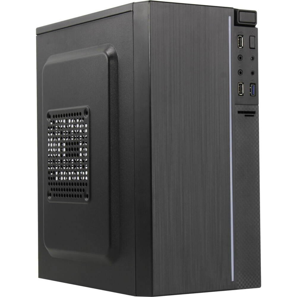 Корпус без БП Cooler Master MasterBox 3 Lite, miniTower, USB 3.0 x 2, 2x120Fan, Black, mATX, w/o PSU