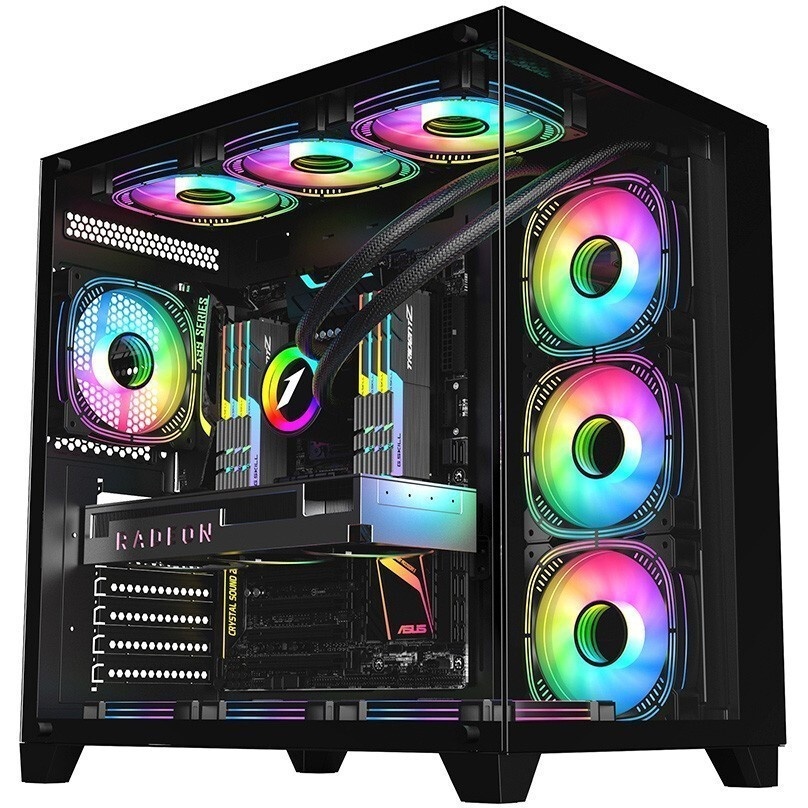 Компьютерный корпус Cooler Master CMP 520 черный без БП ATX 1x80мм 1x92mm 2xUSB2.0 audio