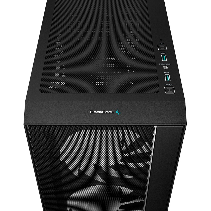 Компьютерный корпус Cooler Master CMP 520 черный без БП ATX 1x80мм 1x92mm 2xUSB2.0 audio