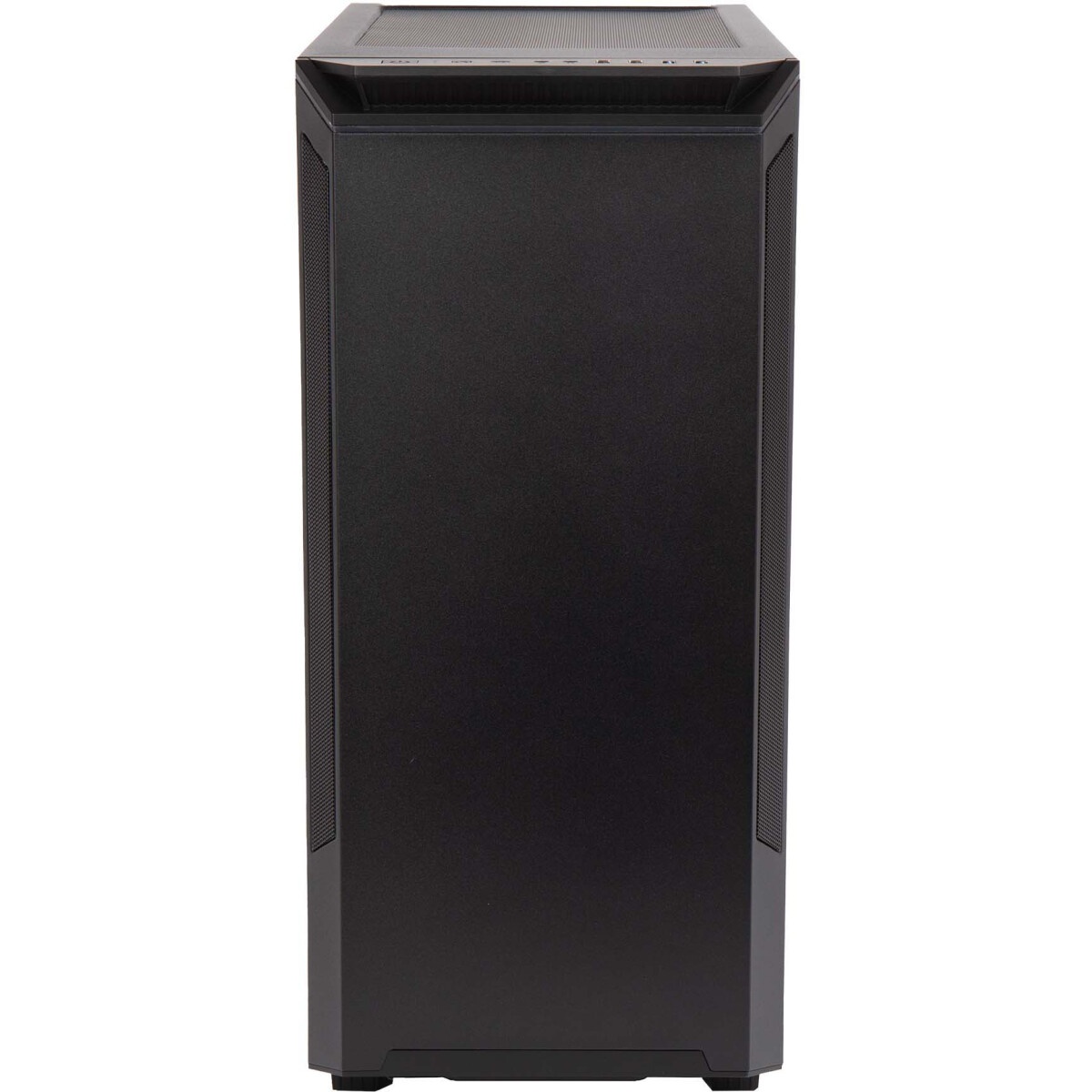 Компьютерный корпус Hiper PB81 черный без БП ATX 3x120mm 2xUSB2.0 2xUSB3.0 audio bott PSU