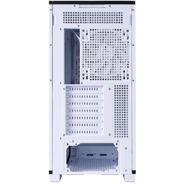 Компьютерный корпус Hiper PW81 белый без БП ATX 3x120mm 2xUSB2.0 2xUSB3.0 audio bott PSU