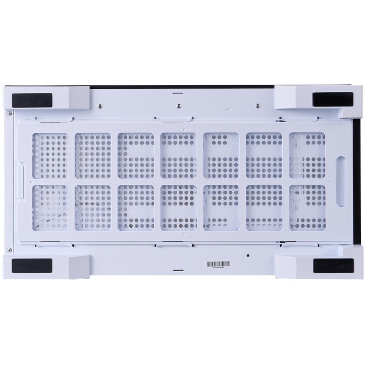 Компьютерный корпус Hiper PW81 белый без БП ATX 3x120mm 2xUSB2.0 2xUSB3.0 audio bott PSU