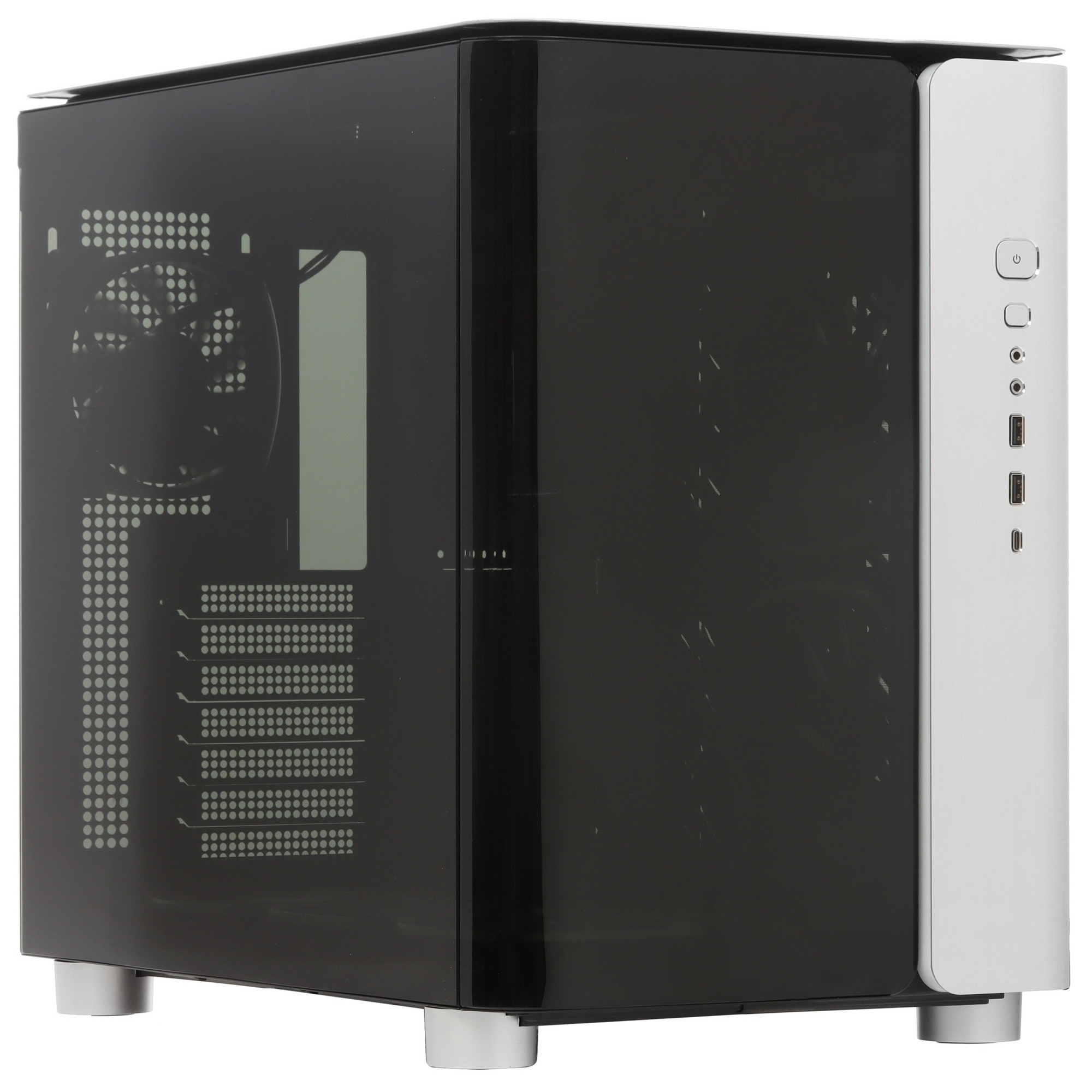 Компьютерный корпус Montech King 95 ULTRA серебристый без БП ATX 4x120mm 2x140mm 2xUSB3.0 audio bott