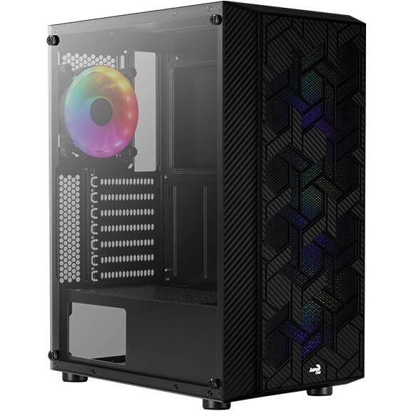 Компьютерный корпус Aerocool  / Formula Hive-G-BK-v2 черный без БП ATX 4x120mm 1xUSB2.0 2xUSB3.0 aud