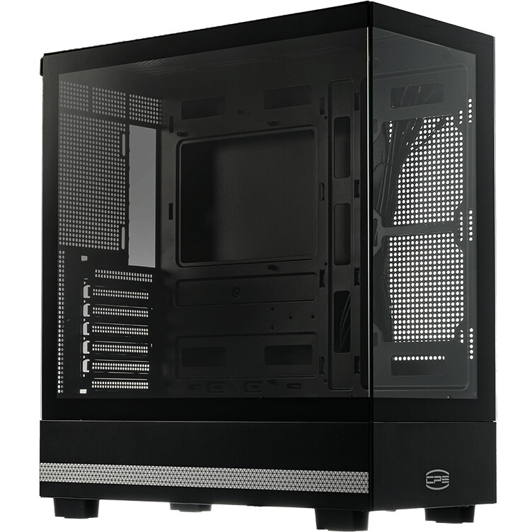 Корпус PcCooler C3Q500 BK черный без БП ATX 9x120mm 5x140mm 2xUSB3.0 audio bott PSU