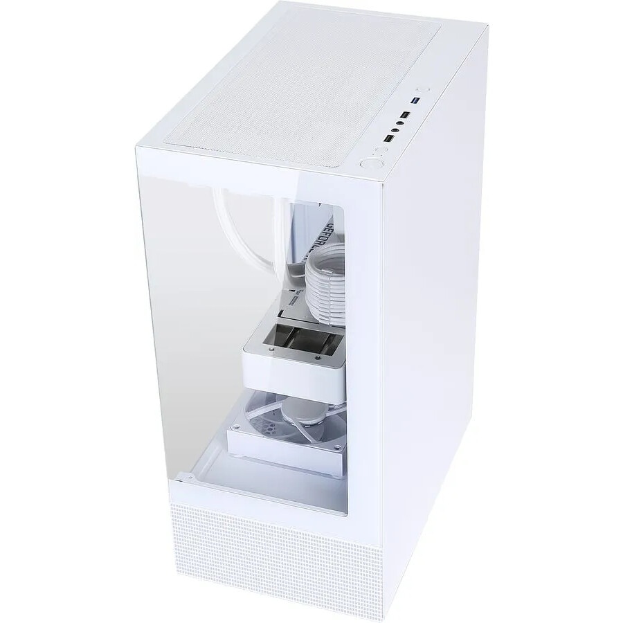 Компьютерный корпус Formula V Line Crystal U9 PA White, ATX, TYPE-C*1, USB3.0*2, Curved Glass, SIDE