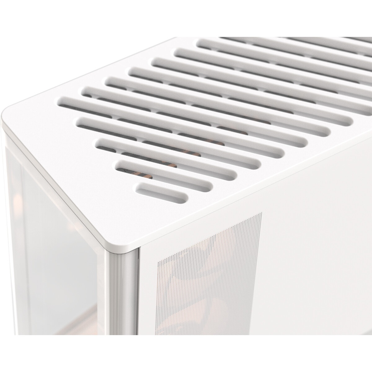 Компьютерный корпус Formula V Line Crystal U9 PA White, ATX, TYPE-C*1, USB3.0*2, Curved Glass, SIDE