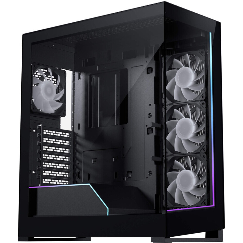 Компьютерный корпус Formula V Line Crystal U9 PA Black, ATX, TYPE-C*1, USB3.0*2, Curved Glass, SIDE