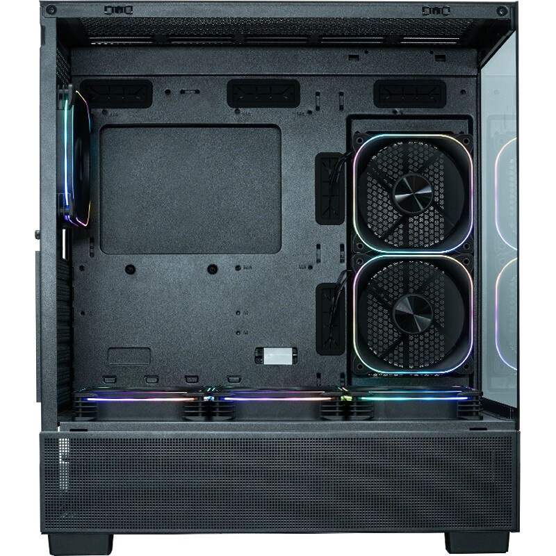 Компьютерный корпус Formula V Line Crystal U9 PA Black, ATX, TYPE-C*1, USB3.0*2, Curved Glass, SIDE