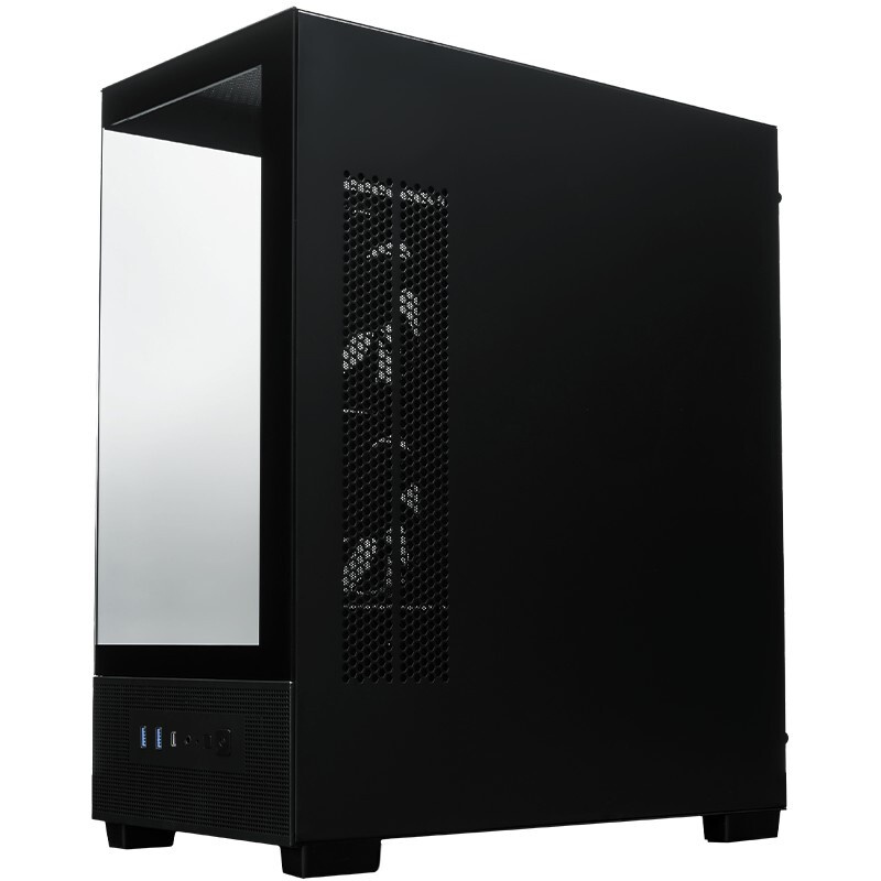Компьютерный корпус Formula V Line Crystal U9 PA Black, ATX, TYPE-C*1, USB3.0*2, Curved Glass, SIDE