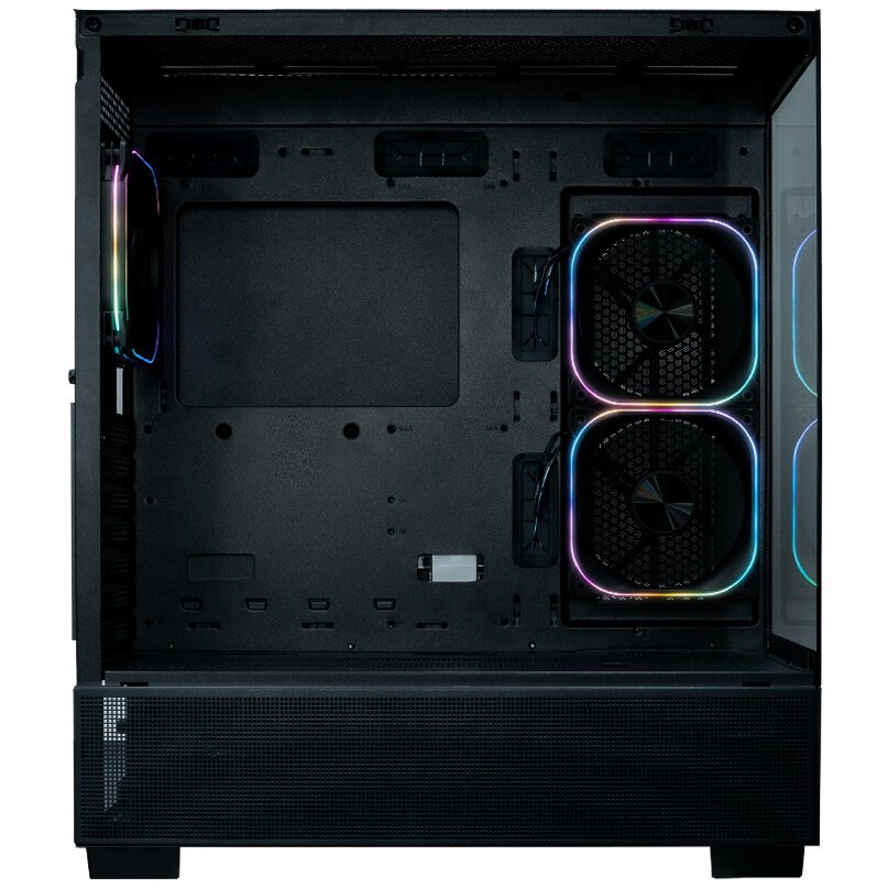 Компьютерный корпус Formula V Line Crystal U9 PA Black, ATX, TYPE-C*1, USB3.0*2, Curved Glass, SIDE