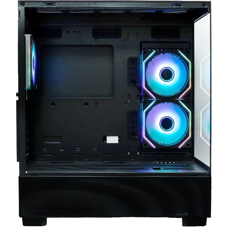 Компьютерный корпус Formula V Line Crystal U9 PA Black, ATX, TYPE-C*1, USB3.0*2, Curved Glass, SIDE
