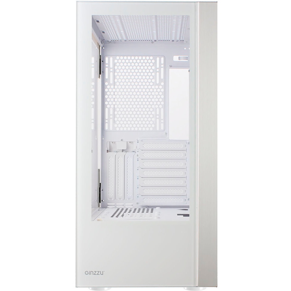 Компьютерный корпус Formula V Line Crystal Z7 PA White, ATX, TYPE-C*1, USB3.0*1, Front+Side Glass, S