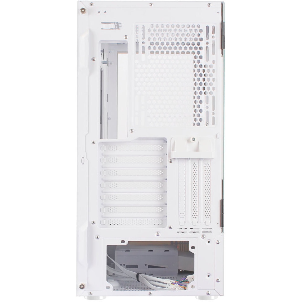 Компьютерный корпус Formula V Line Crystal Z7 PA White, ATX, TYPE-C*1, USB3.0*1, Front+Side Glass, S