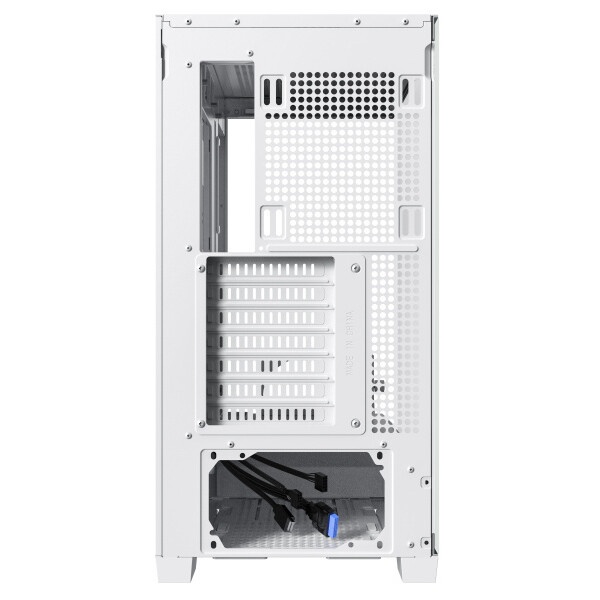 Компьютерный корпус Formula V Line Crystal Z7 PA White, ATX, TYPE-C*1, USB3.0*1, Front+Side Glass, S