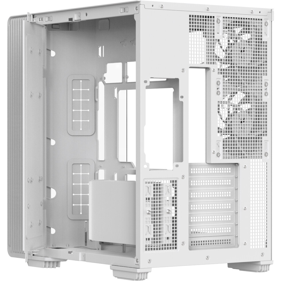 Компьютерный корпус Formula V Line Crystal Z7 PA White, ATX, TYPE-C*1, USB3.0*1, Front+Side Glass, S