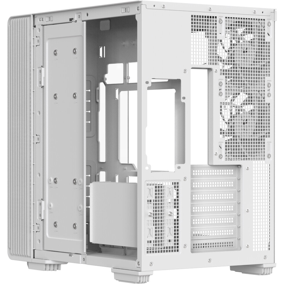 Компьютерный корпус Formula V Line Crystal Z7 PA White, ATX, TYPE-C*1, USB3.0*1, Front+Side Glass, S