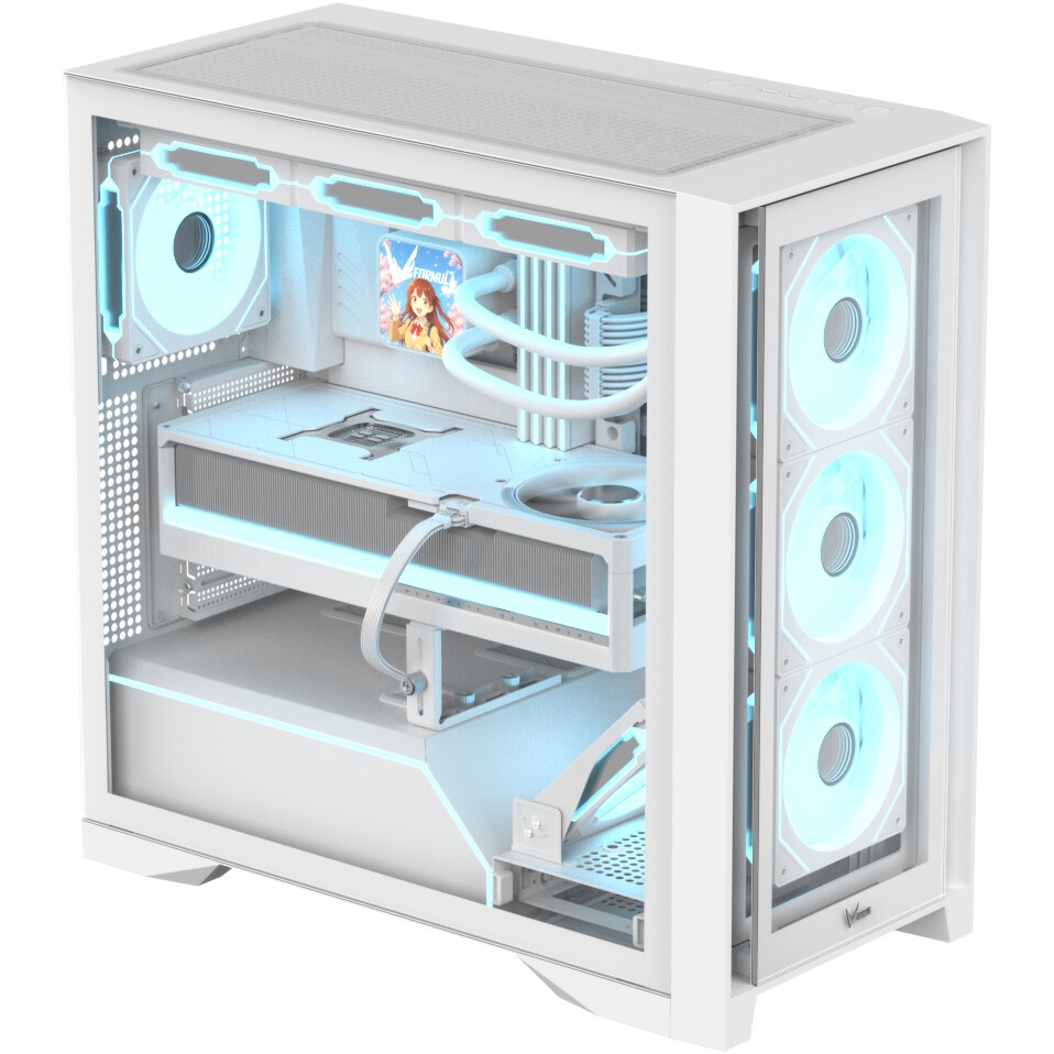 Компьютерный корпус Aerocool \ Formula V Line Air Power G9 DUO PA Black, ATX, TYPE-C*1, USB3.0*2, ME