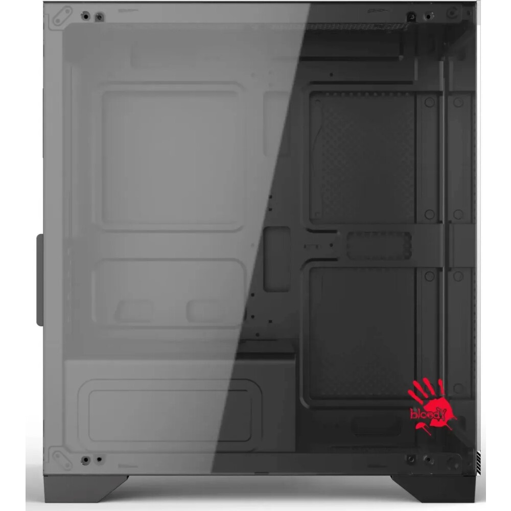 Корпус Formula Crystal Z1CM v2 черный без БП mATX 5x120mm 1xUSB3.0 audio bott PSU