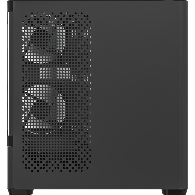 Корпус Formula Crystal Z1CM Plus AR v2 черный без БП mATX 5x120mm 1xUSB3.0 audio bott PSU