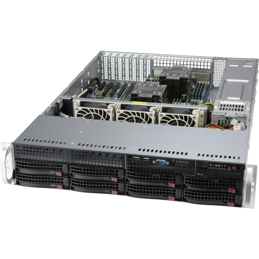 Корпус компьютерный SuperMicro Black  4U  Tower  SC743AC  SQ  with  SAS3,  USB3, 1200W  PWS,RoH