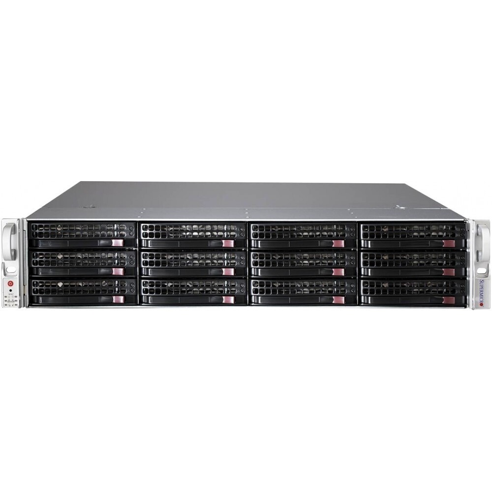 Корпус компьютерный SuperMicro Black  4U  Tower  SC743AC  SQ  with  SAS3,  USB3, 1200W  PWS,RoH
