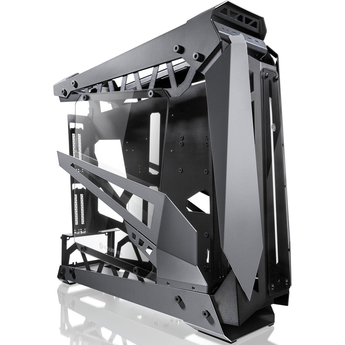 Корпус без блока питания Raijintek ENYO, Full-Tower, TG, no fans, 4xUSB-A 3.0, SSI-EEB, E-ATX, ATX,