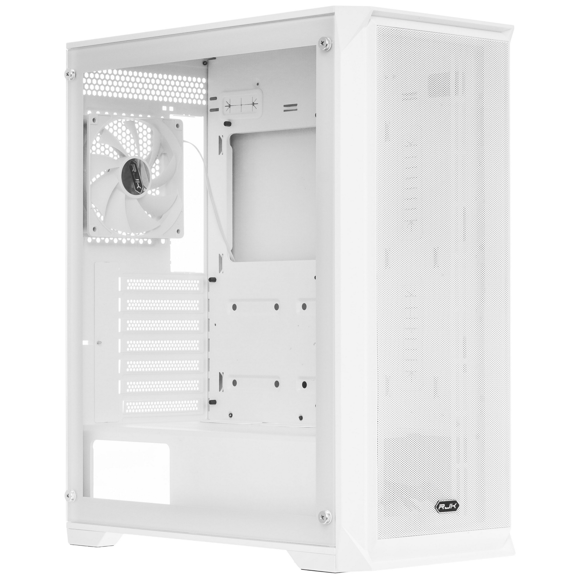 Корпус без блока питания Raijintek ARCADIA 41, Midi-Tower, TG, 1x120mm, 2xUSB-A 3.0 + 1xUSB-C, ATX,