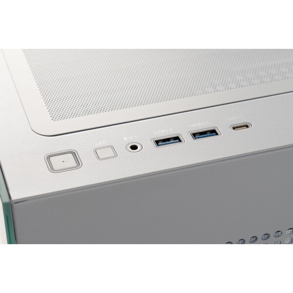 Корпус без блока питания Raijintek ATREUS BT4, Midi-Tower, TG, 4x120mm ARGB, 2xUSB-A 3.0 + 1xUSB Typ