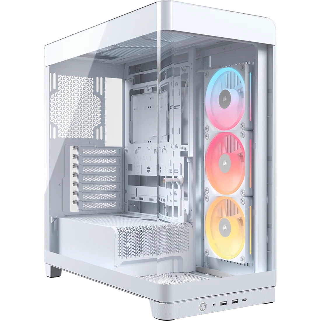 Корпус без блока питания Raijintek ATREUS BT4, Midi-Tower, TG, 4x120mm ARGB, 2xUSB-A 3.0 + 1xUSB Typ