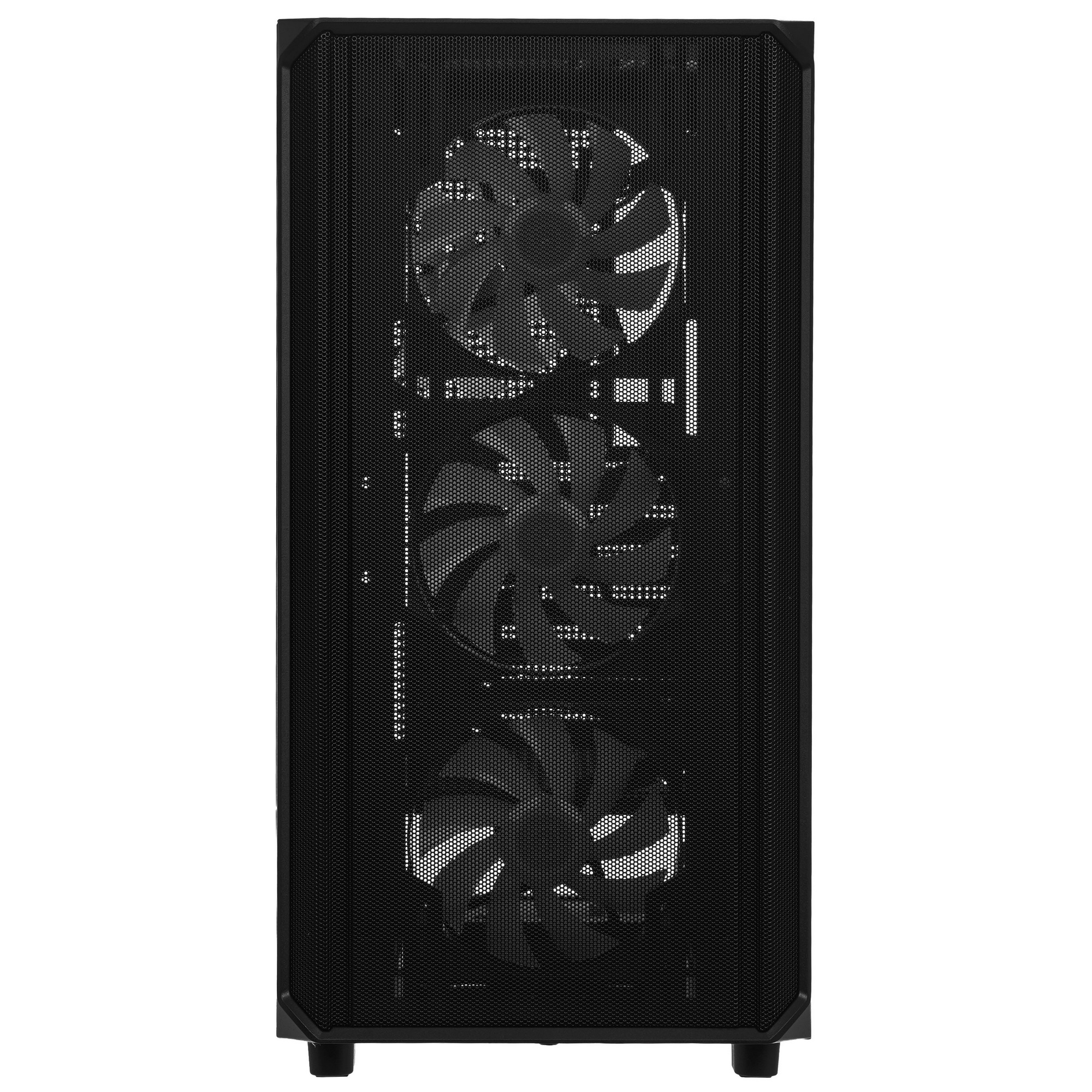 Компьютерный корпус Accord 3602 черный без БП ATX 2xUSB3.0 1xUSB3.1 audio bott PSU