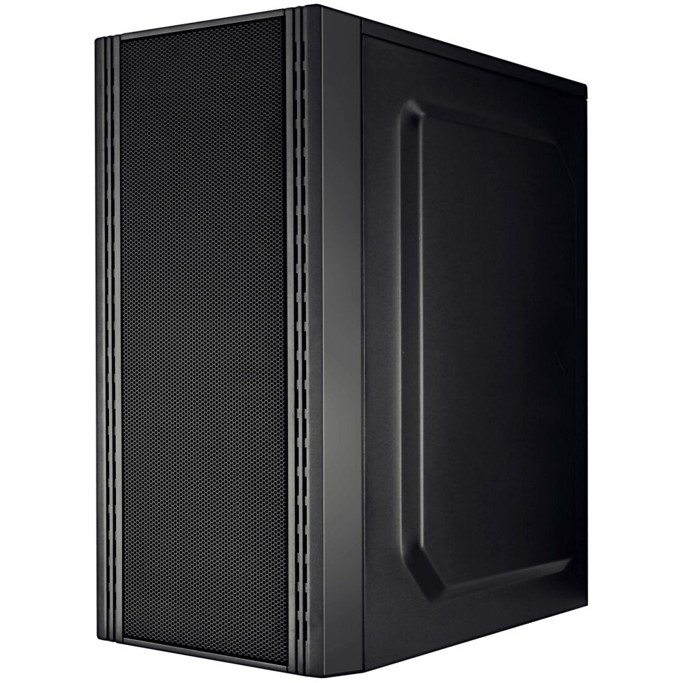 Корпус ПК без блока питания/ Case MSI PRO SHIELD M100P, Midi-Tower, 1x80mm, 2xUSB 3.2, 2xUSB 2.0, mA
