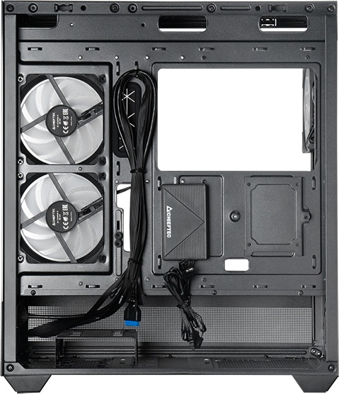 Корпус Chieftec Vista черный без БП ATX 3x120mm 1xUSB2.0 1xUSB3.0 1xUSB3.1 audio bott PSU