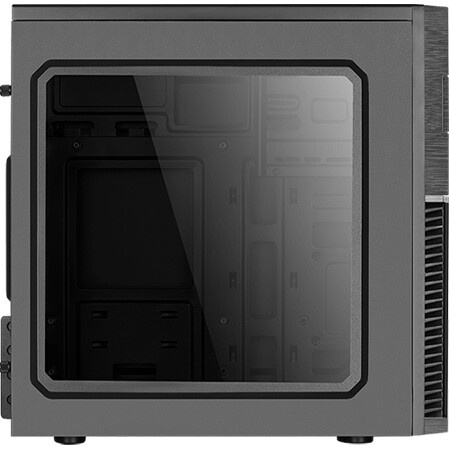 Компьютерный корпус Aerocool / Formula Cs-105 Blue (mATX, без БП, 1x USB3.0, 1x USB2.0, 1x 12cm blue